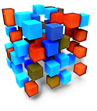 Matrix of cubes